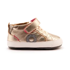 Old Soles Girl's Baby Zig Casual Shoes - Titanium / Rich Silver / Glam Gunmetal Online
