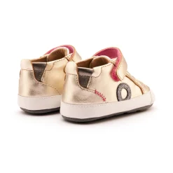 Old Soles Girl's Baby Zig Casual Shoes - Titanium / Rich Silver / Glam Gunmetal Online