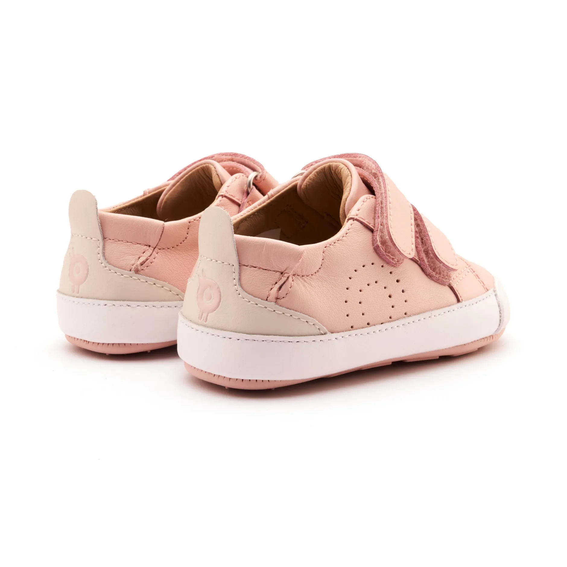 Old Soles Girl's BabyTot Casual Shoes - Powder Pink / Sporco Clearance