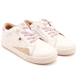Old Soles Girl's Blade Runner Casual Shoes - Snow / Lilium / Glam Gold Clearance