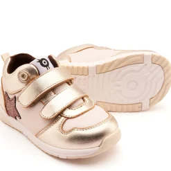Old Soles Girl's Cefalu Casual Shoes - Titanium / Titanium / Glam Choc Clearance