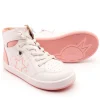 Old Soles Girl's High Splash Casual Shoes - Snow / Cipria / White Cipria Best