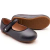 Old Soles Girl's Lady Jane Flat Shoes - Nacardo Navy New