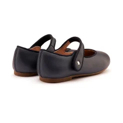 Old Soles Girl's Lady Jane Flat Shoes - Nacardo Navy New