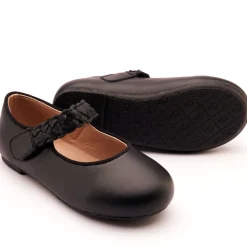 Old Soles Girl's Lady Plat Shoes - Black Fashion