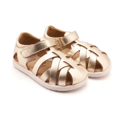Old Soles Girl's Open Air Sandals - Gold Clearance