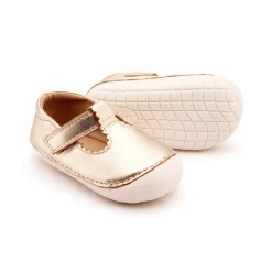 Old Soles Girl's Pave Classic-T Mary Jane Shoes - Gold / Snow Discount