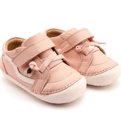 Old Soles Girl's Pave Squiggle Casual Shoes - Powder Pink / Snow Best