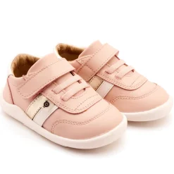 Old Soles Girl's Play Ground Casual Shoes - Powder Pink / Gold / Snow Clearance