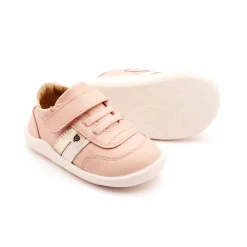 Old Soles Girl's Play Ground Casual Shoes - Powder Pink / Gold / Snow Clearance