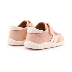 Old Soles Girl's Play Ground Casual Shoes - Powder Pink / Gold / Snow Clearance