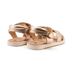 Old Soles Girl's Puff Pop Sandals - Gold Clearance