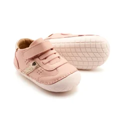 Old Soles Girl's Roady Pave Casual Shoes - Powder Pink / Glam Gold / Gold Hot