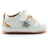 Old Soles Girl's 0085RT Platinum Bub Casual Shoes - Snow / Copper / Glam Argent / Copper Sole Hot