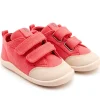 Old Soles Girl's Salty Ground Casual Shoes - Watermelon Canvas Clearance