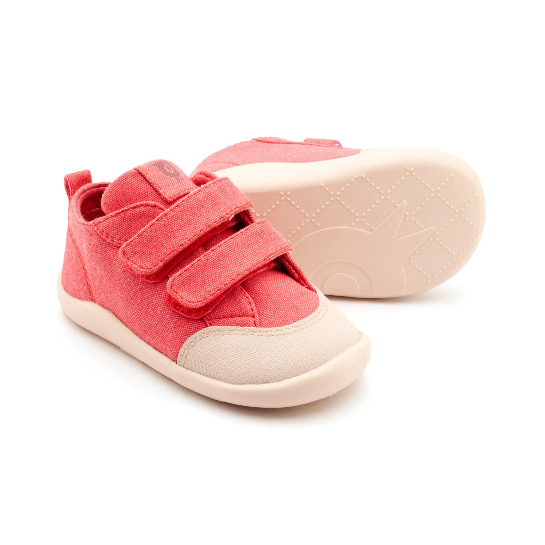 Old Soles Girl's Salty Ground Casual Shoes - Watermelon Canvas Clearance