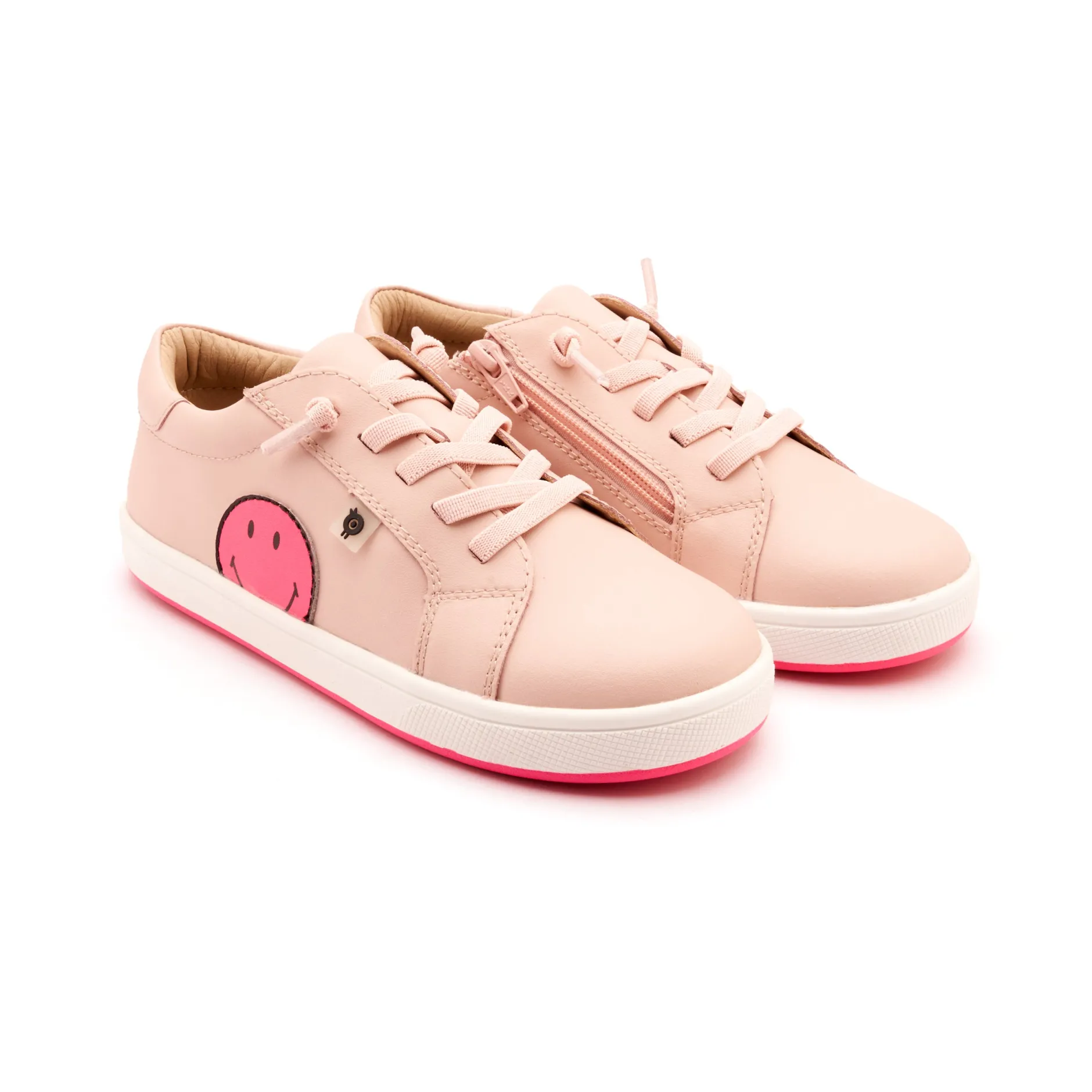 Old Soles Girl's Smiley Jumpa Casual Shoes - Nacardo Dalia / Fluro Pink Outlet