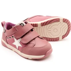 Old Soles Girl's Star Squad Casual Shoes - Malva / Rich Silver / Silver Online