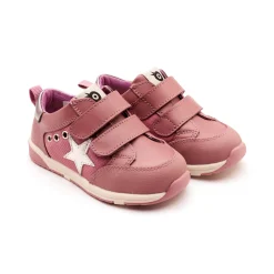 Old Soles Girl's Star Squad Casual Shoes - Malva / Rich Silver / Silver Online