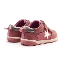 Old Soles Girl's Star Squad Casual Shoes - Malva / Rich Silver / Silver Online