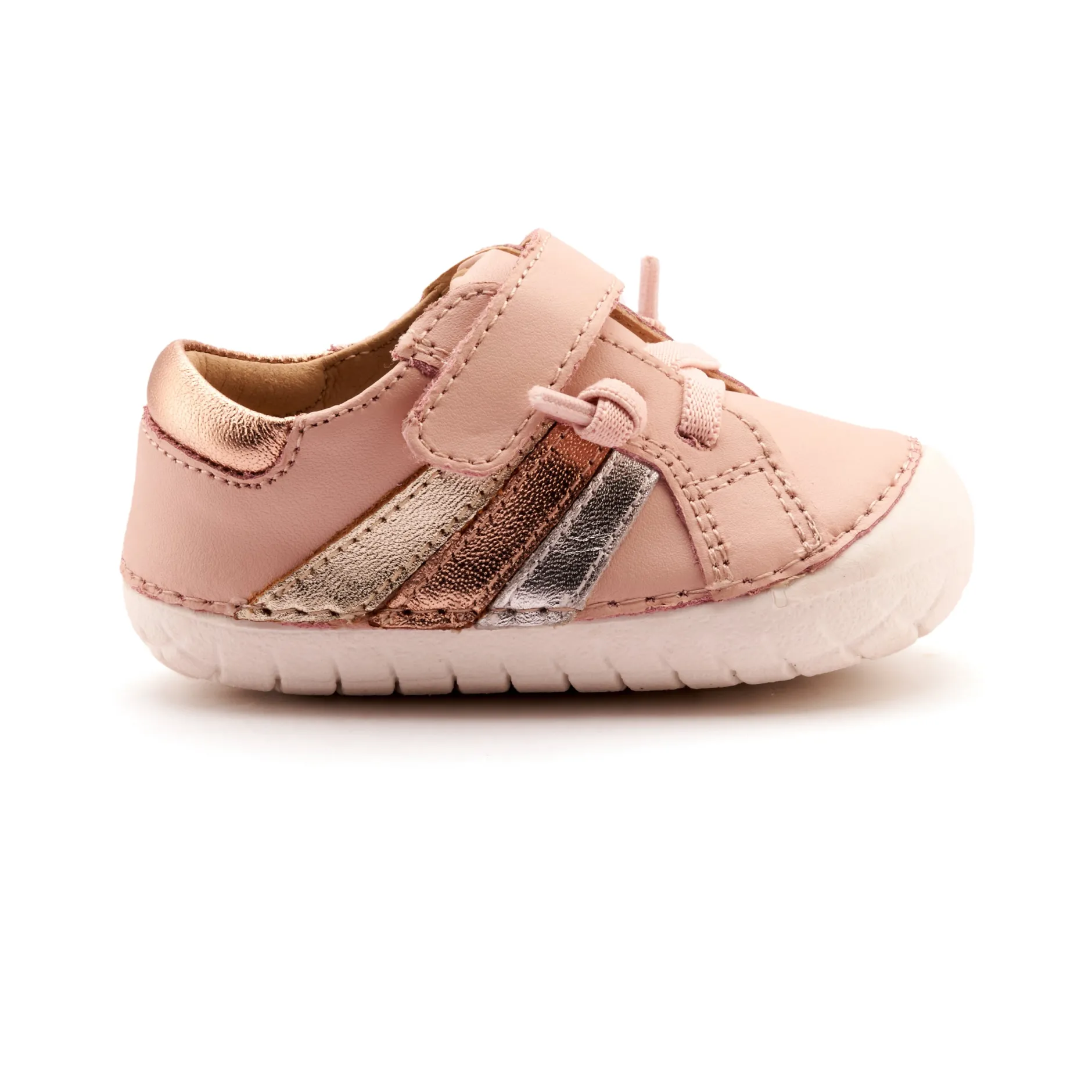 Old Soles Girl's Sun Ray Pave Casual Shoes - Powder Pink Clearance