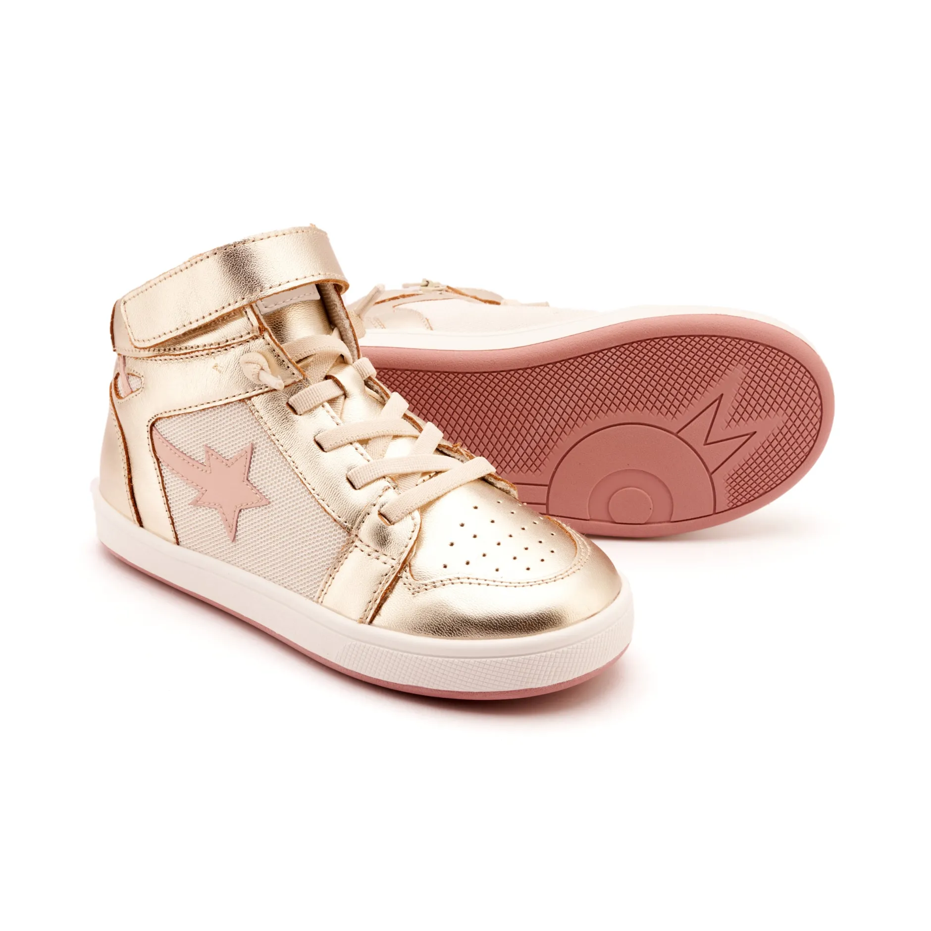 Old Soles Girl's Team Sport Casual Shoes - Gold / Nacardo Dalia / Kiss Sale