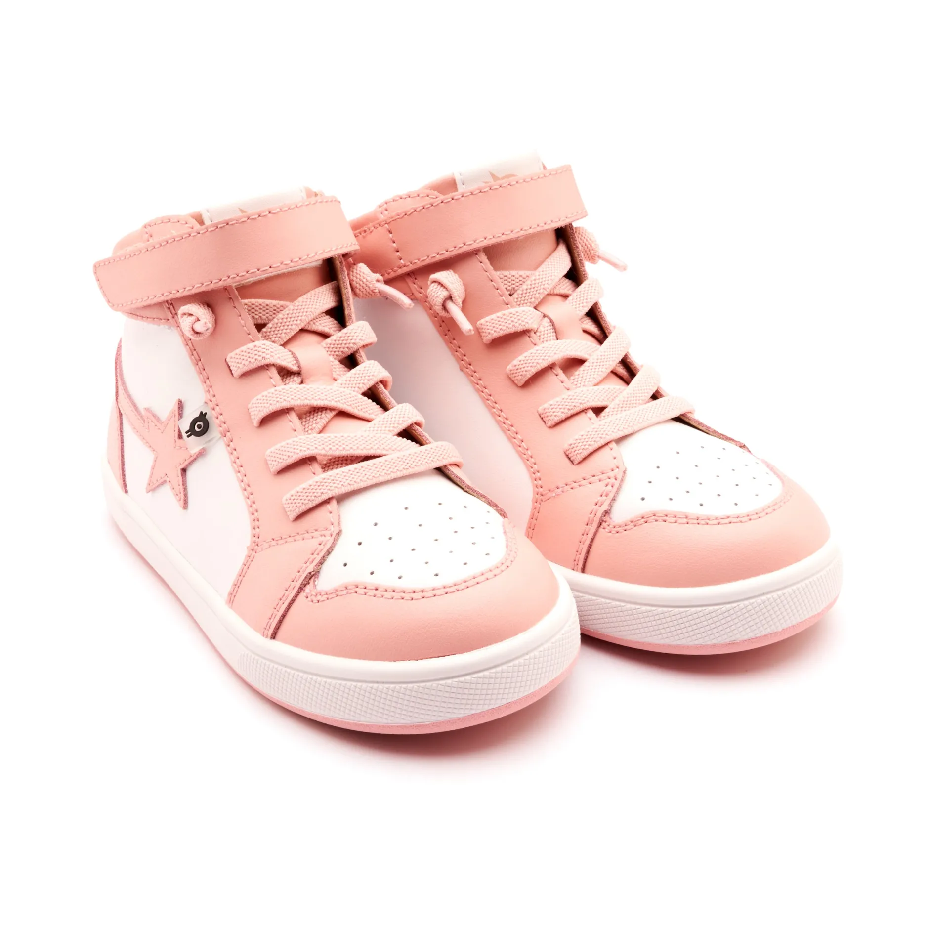 Old Soles Girl's Team Star Casual Shoes - Snow / Cipria / White Cipria Hot