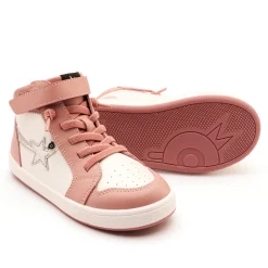 Old Soles Girl's Team-Star Casual Shoes - Kiss / Nacardo Blanco / Glam Argent Discount
