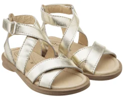 Old Soles Girl's Urban Leather Sandals, Gold Outlet