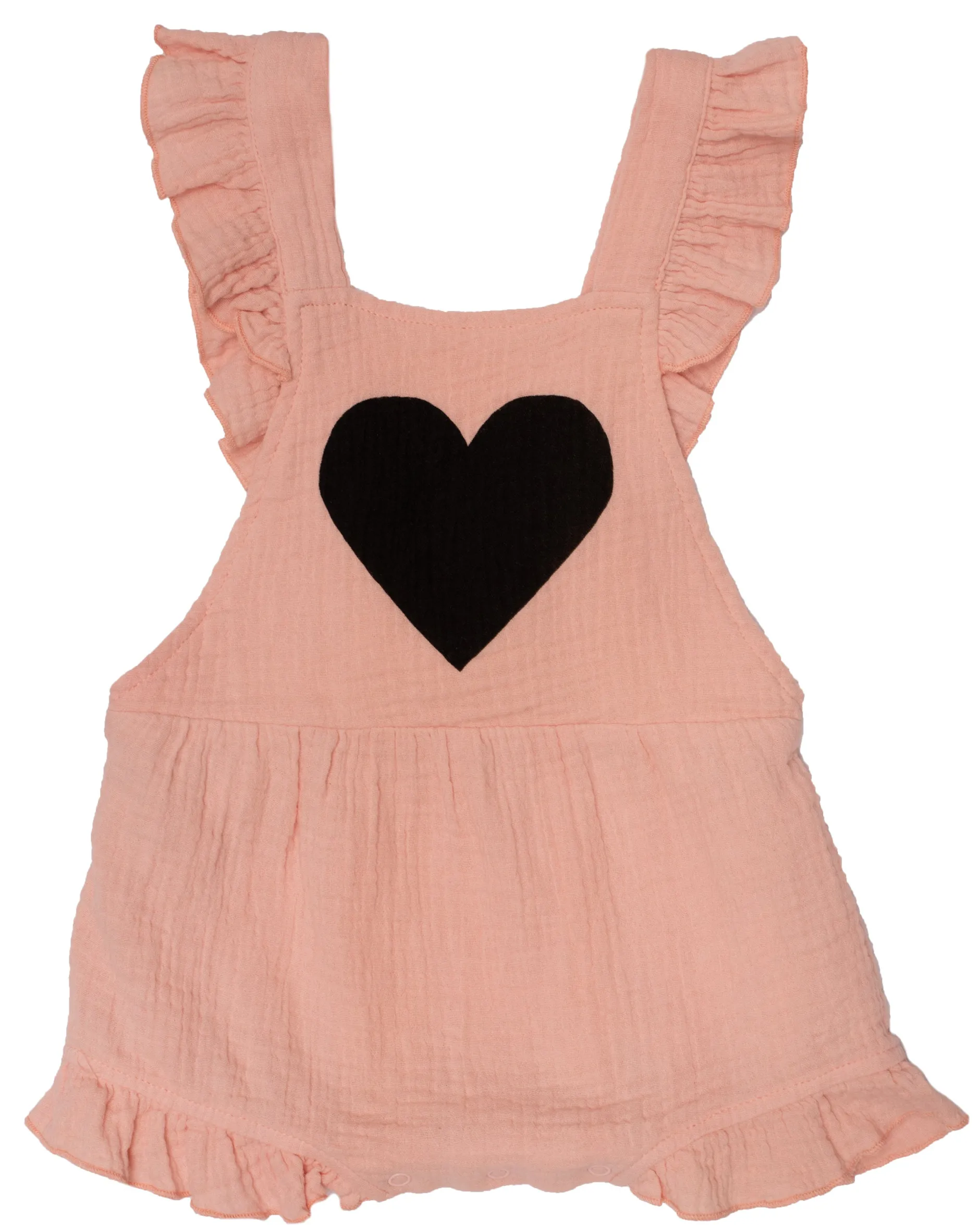 Old Soles Heart To Find Ruffled Romper Dusk Outlet