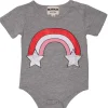 Old Soles Rainbow Starburst Bodysuit Grey Marl , Grey Sale