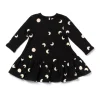 OMAMImini Terry Dress with Ruffle - Black Discount