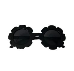 Rainbow Unicorn Birthday Surprise Flower Sunglasses, Black Sale