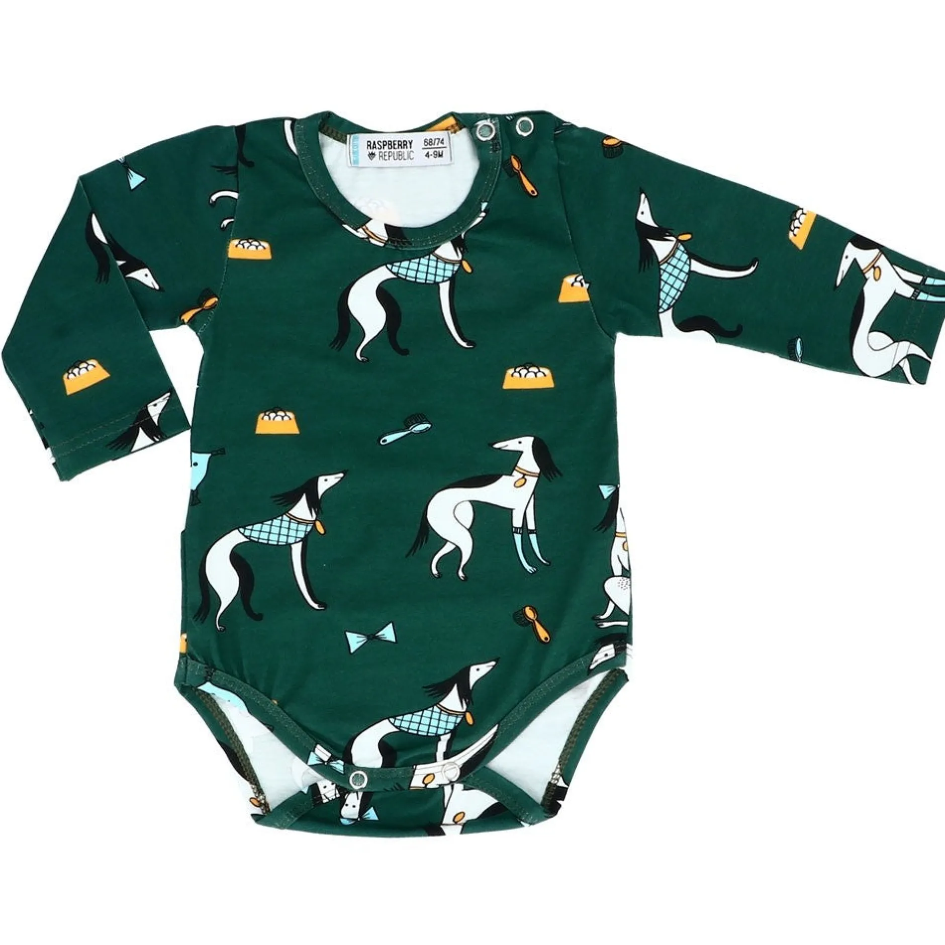 Raspberry Republic Long Sleeve BodysuitAristodogs New
