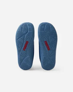 Reima Boy's and Girl's Tec Waterproof Barefoot Shoes, Tallustelu - Blue Ocean Best