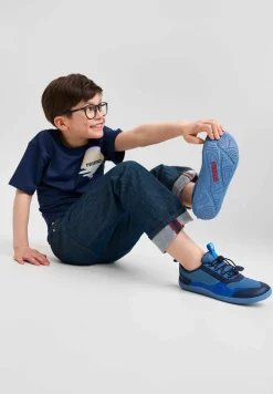 Reima Boy's and Girl's Tec Waterproof Barefoot Shoes, Tallustelu - Blue Ocean Best