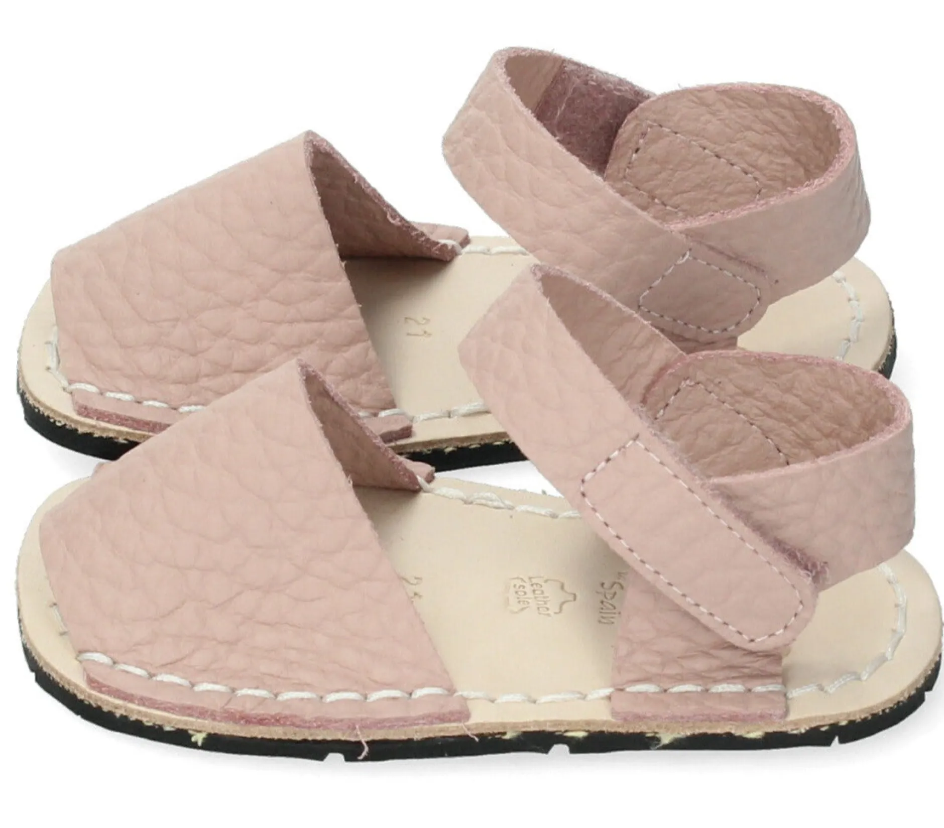 RIA MENORCA Girl's Menorcan Sandals - Nirvana Camelia Fashion