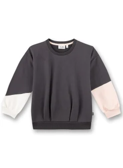 Sanetta Girl's Color Block Sweatshirt Best