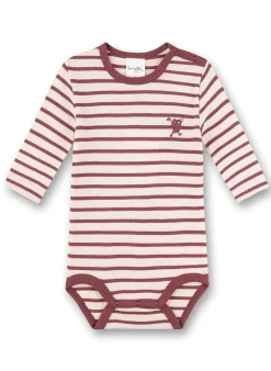 Sanetta Pink Stripe Bodysuit New
