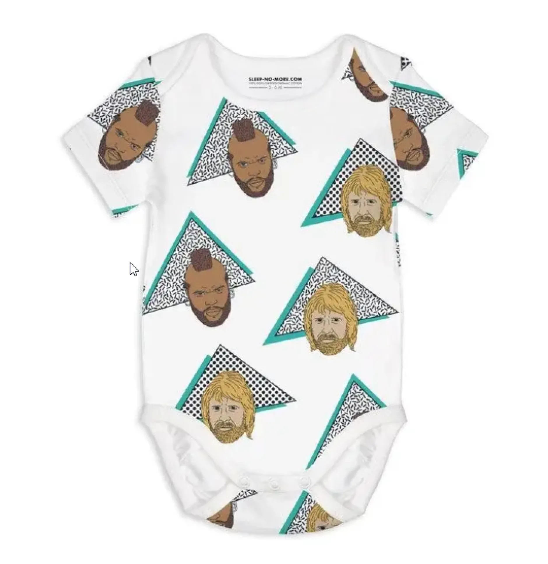 Just Shoes for Kids Sleep No More Dude Organic Baby Bodysuit Hot