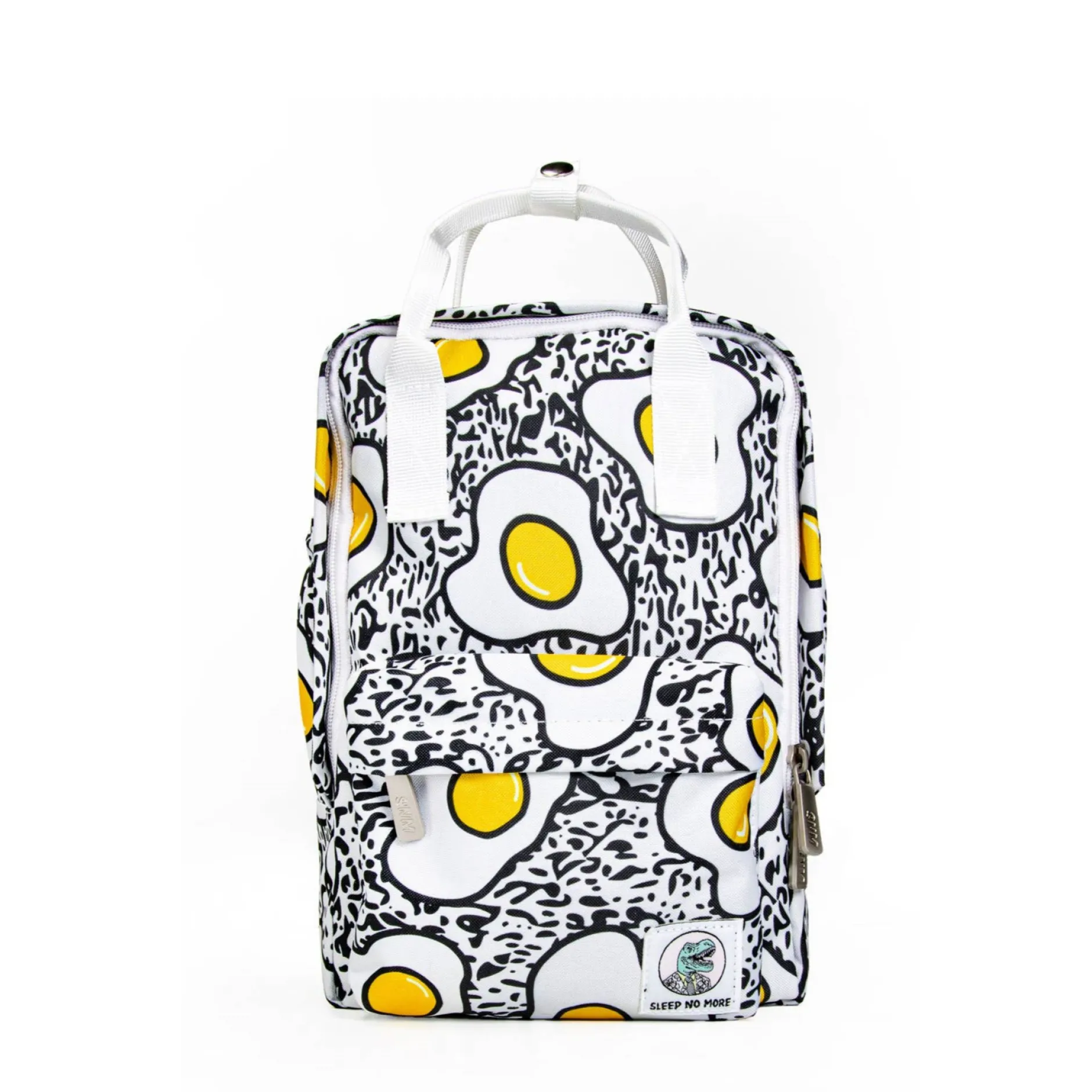 Sleep No More Preschool Backpack, Egg-cellent Print New