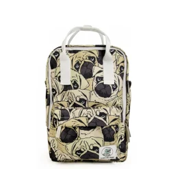 Sleep No More Preschool Backpack, Pug Off Print Best