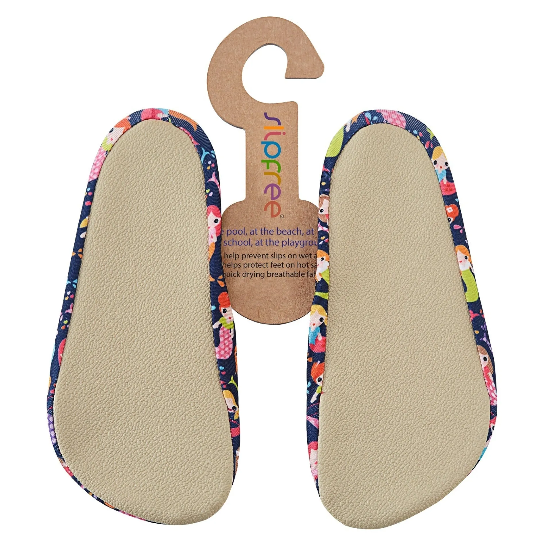 Slipfree Kid's Non Slip Shoes - Mermaid Navy New