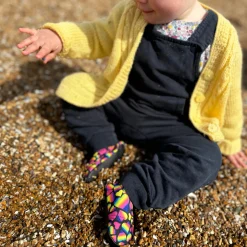Slipfree Kid's Non Slip Shoes - Neon Hearts Online