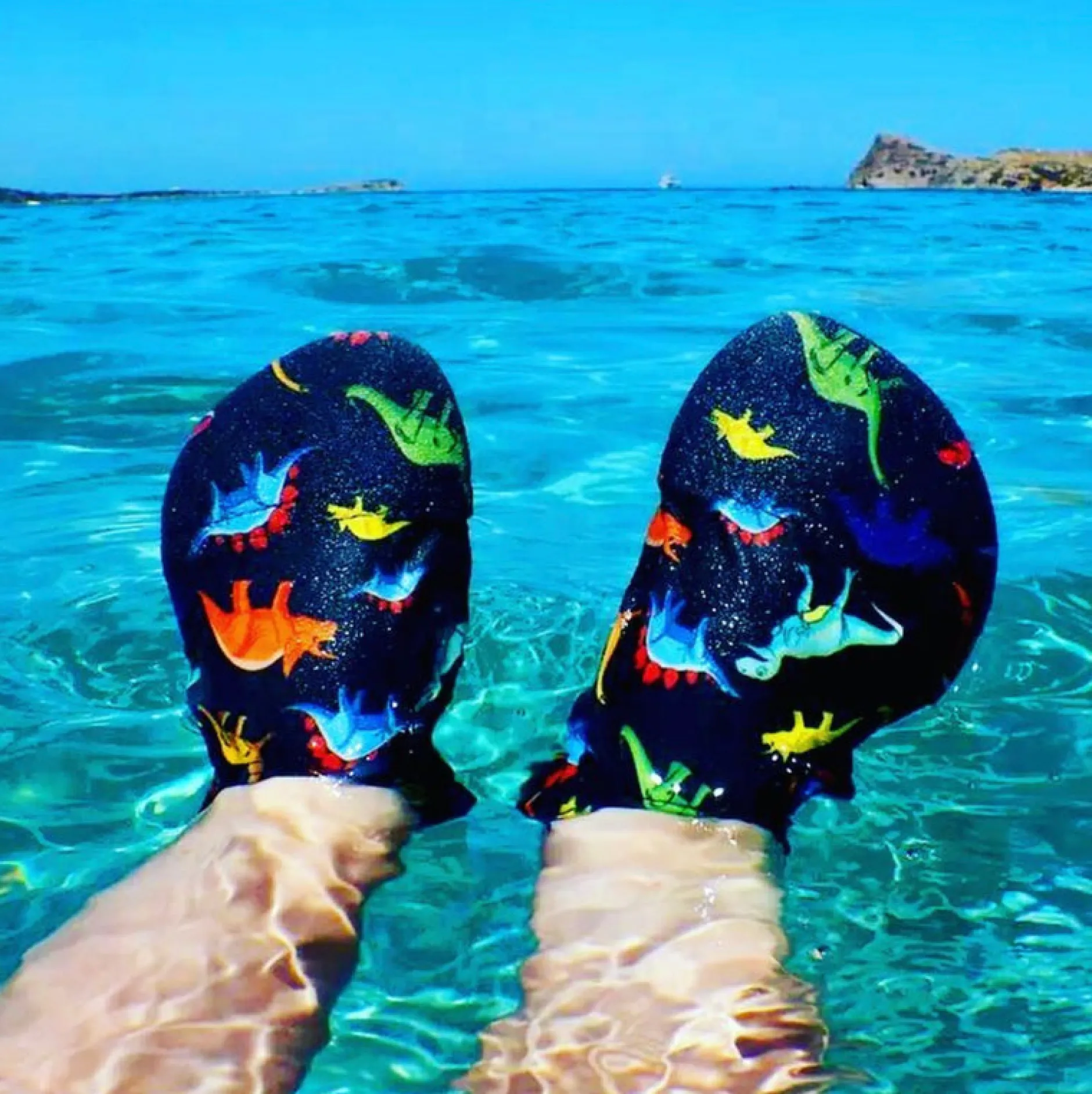 Slipfree Kid's Non Slip Shoes - Dino Sale