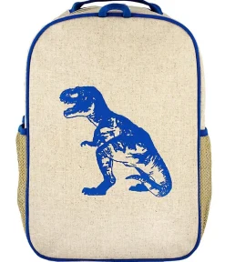 SoYoung Dino Grade School Backpack, Blue Outlet