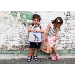 SoYoung Dino Lunchbox for Kids, Blue Sale