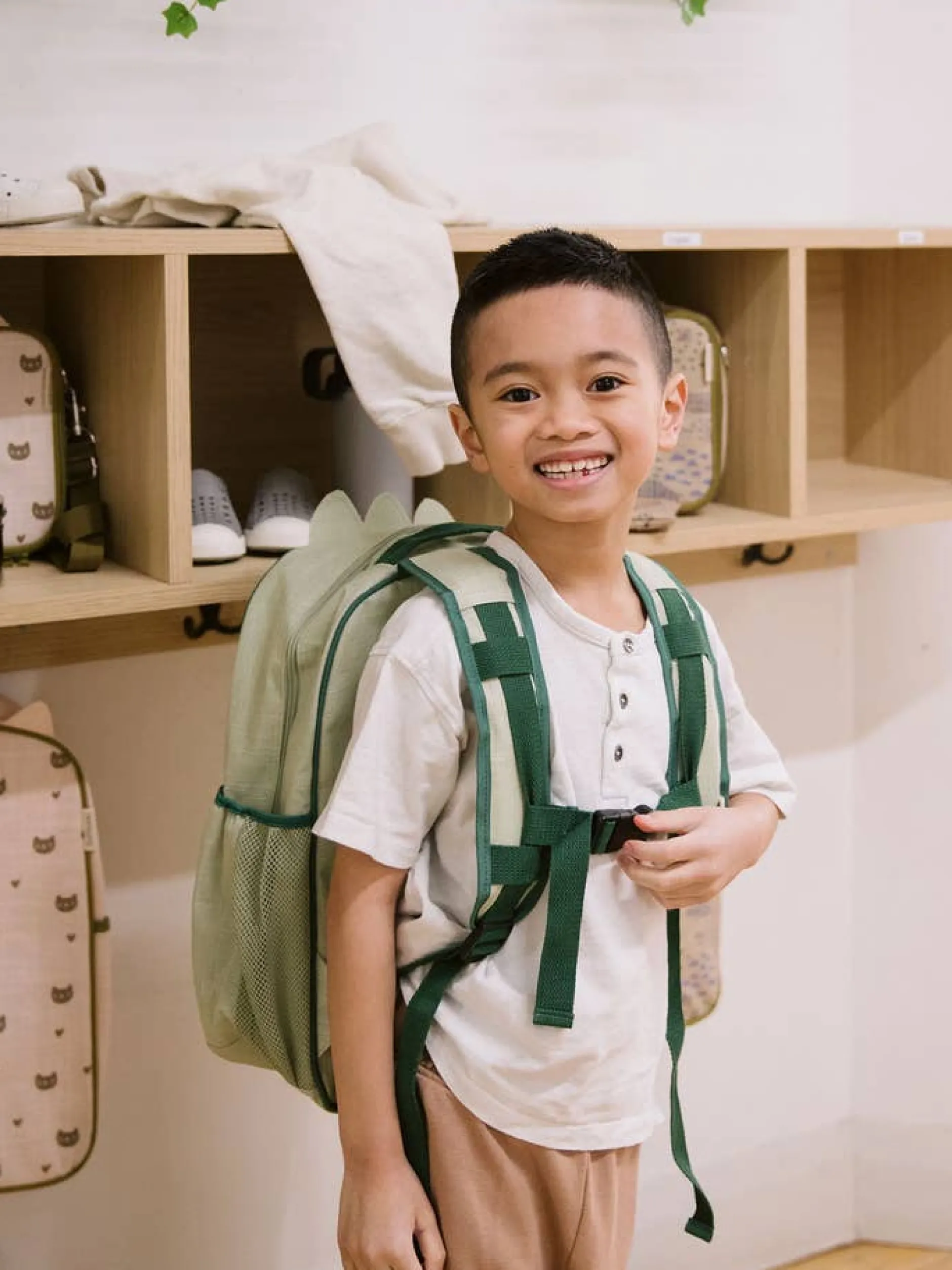 SoYoung Dino Scales Grade School Backpack New