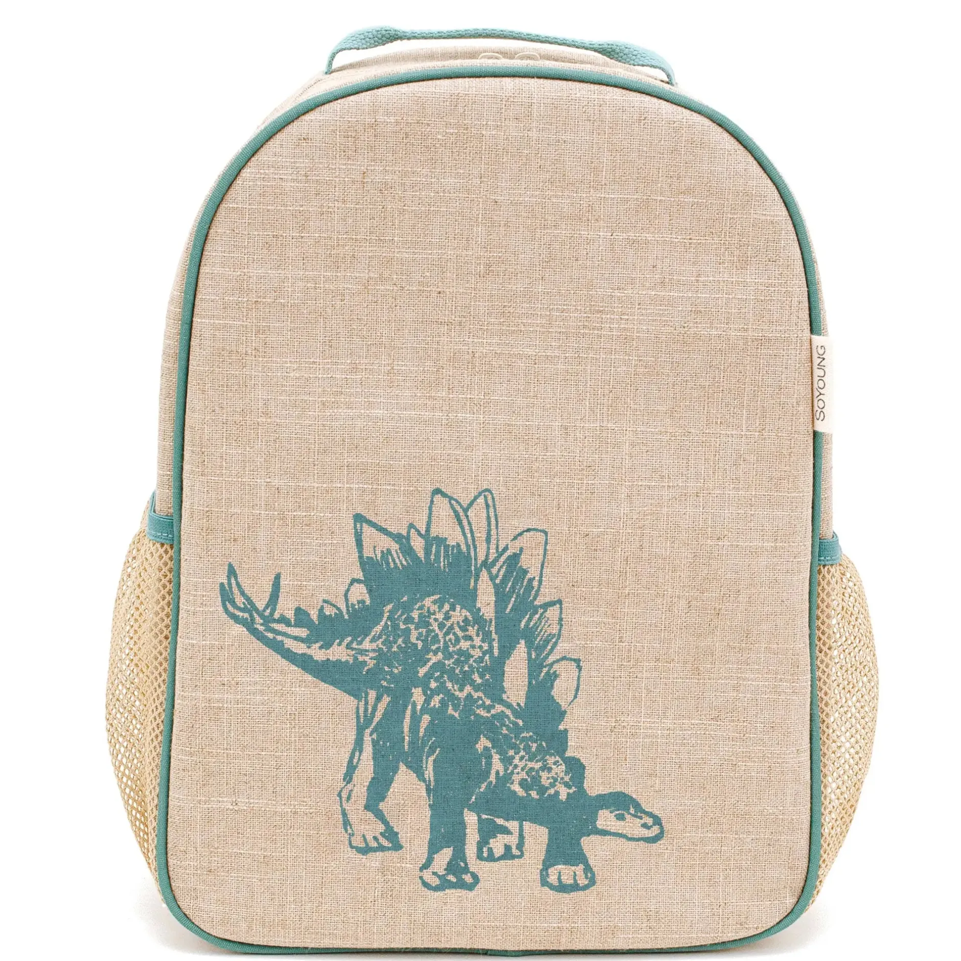 SoYoung Green Stegosaurus Toddler Backpack New