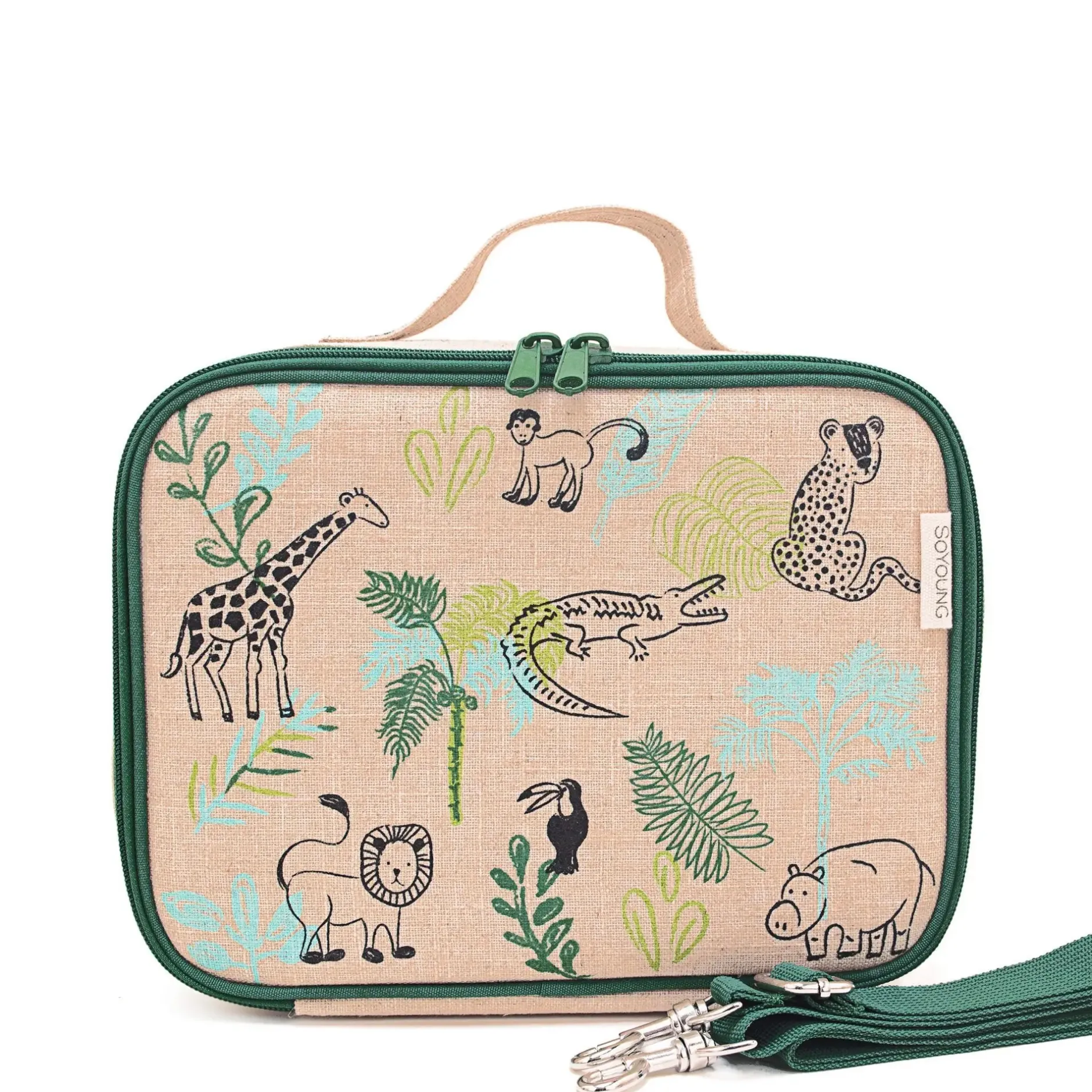 SoYoung Safari Friends Lunchbox for Kids Fashion
